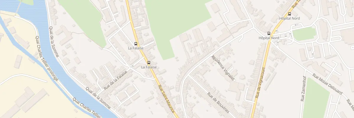 Plan du 47 Rue Monstrelet à Amiens