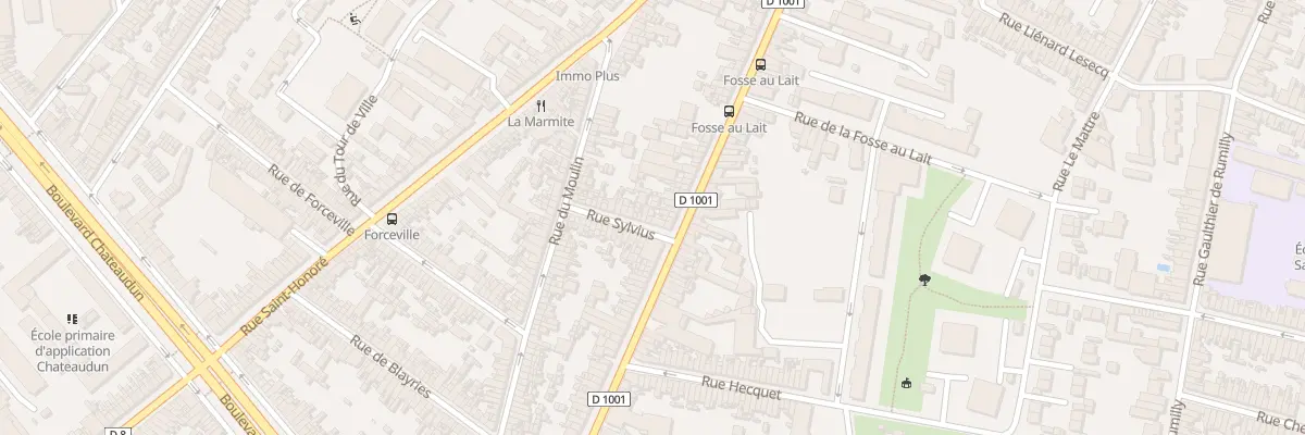 Plan du 4 Rue Sylvius à Amiens