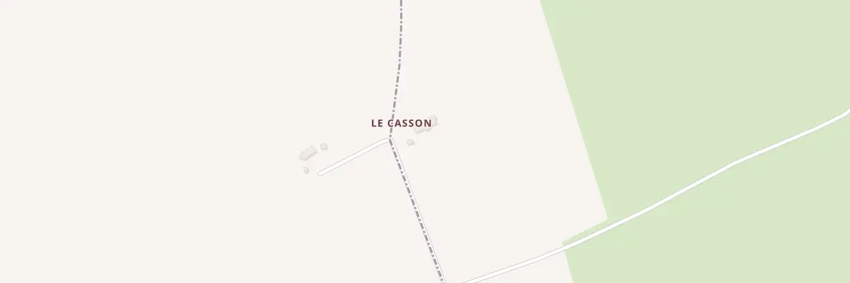 Plan du 177 Le Casson à Morlac