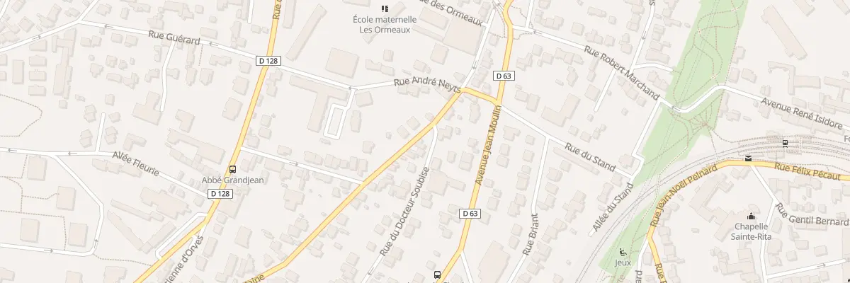 Plan du 15 Rue la Fontaine à Fontenay-aux-Roses