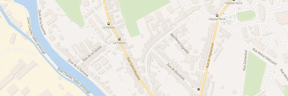 Plan du 45 Rue Monstrelet à Amiens