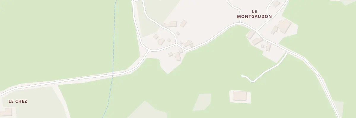 Plan du 5 Le Montgaudon à Saint-Domet