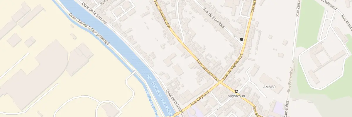 Plan du 125 Rue Saint-Maurice à Amiens