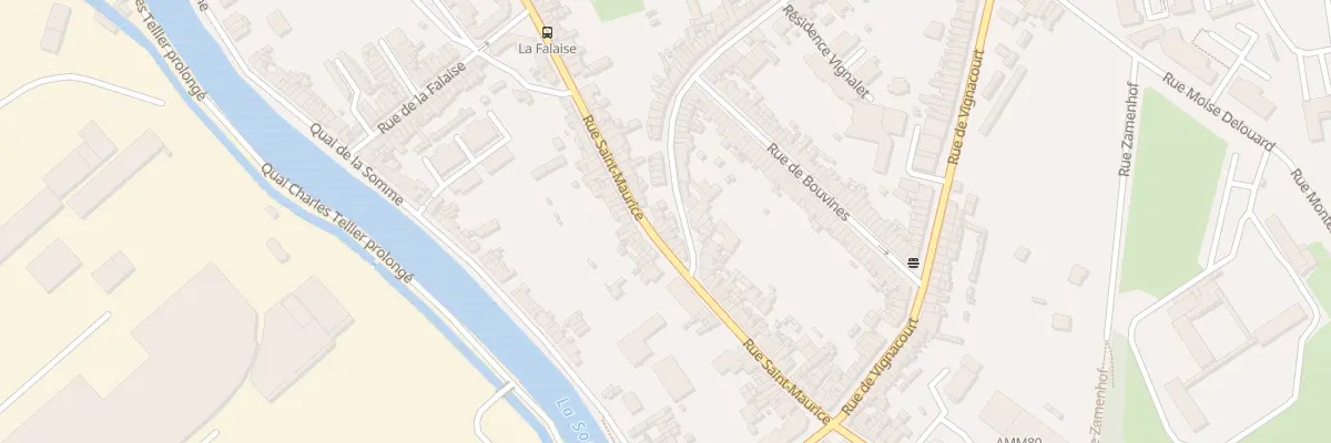 Plan du 154 Rue Saint-Maurice à Amiens