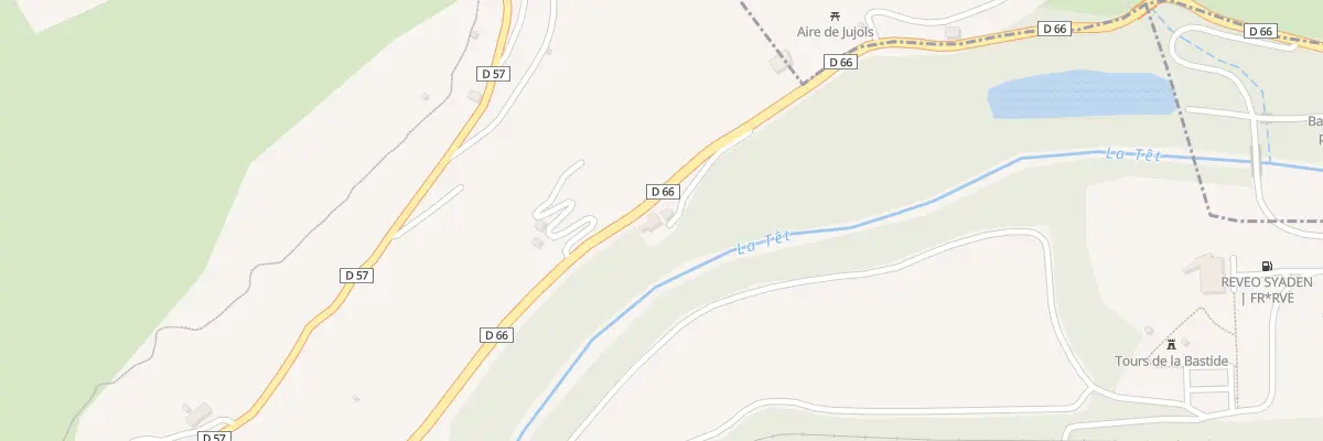 Plan de La Poma à Olette