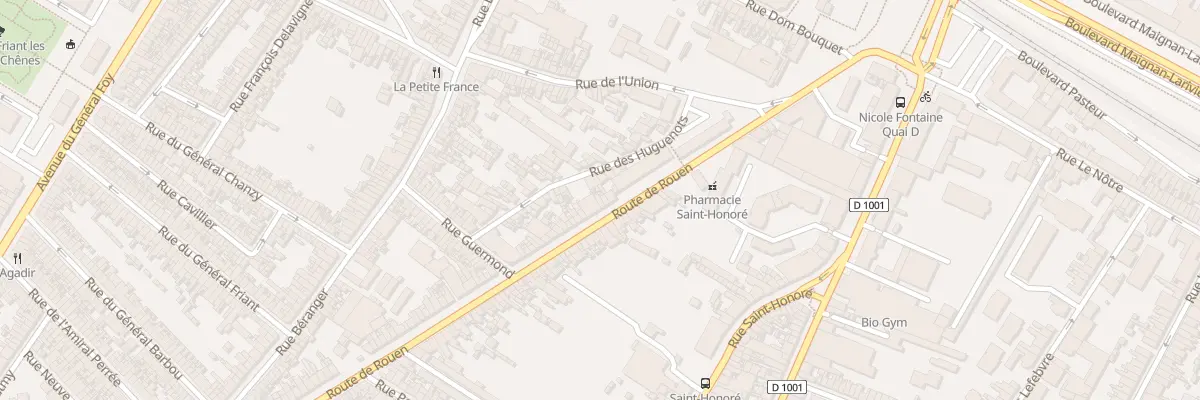 Plan du 78 Rue de Rouen à Amiens