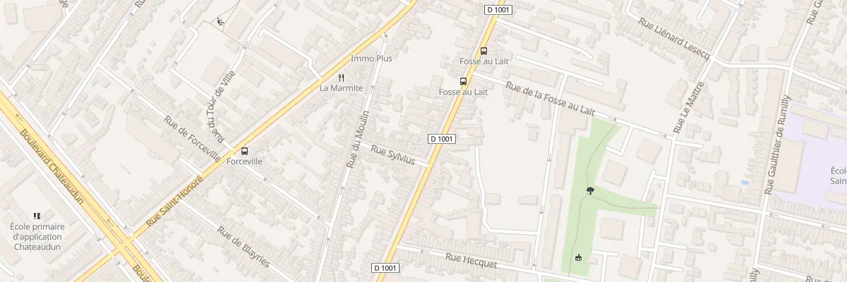 Plan du 252 Rue de Paris à Amiens
