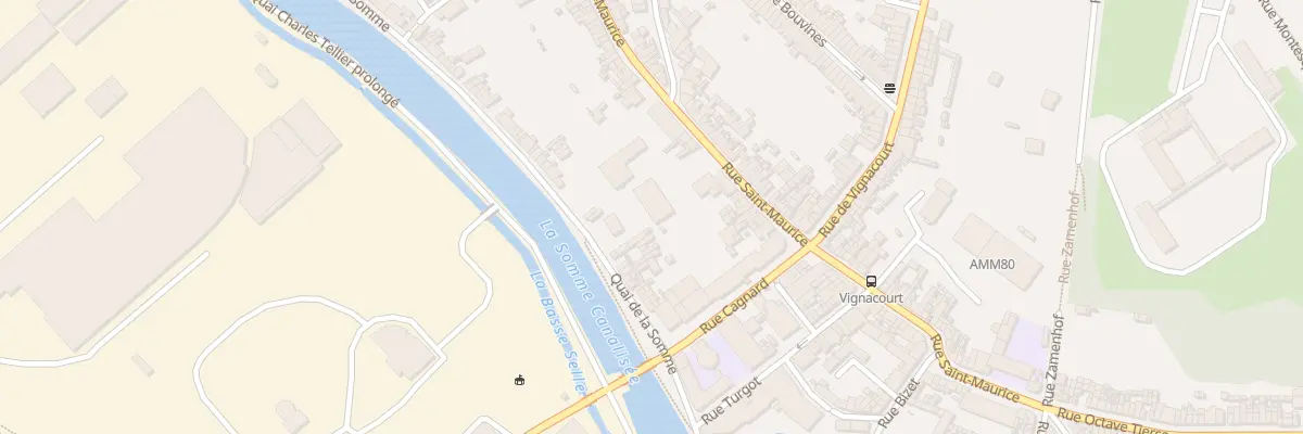 Plan du 212B Vc Quai de la Somme à Amiens