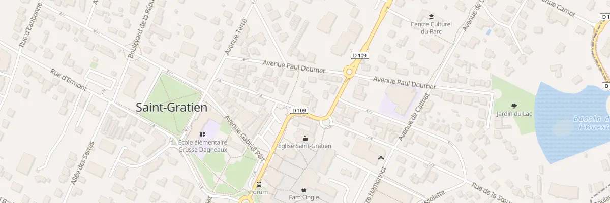 Plan du 17 Rue Soeur Angèle à Saint-Gratien