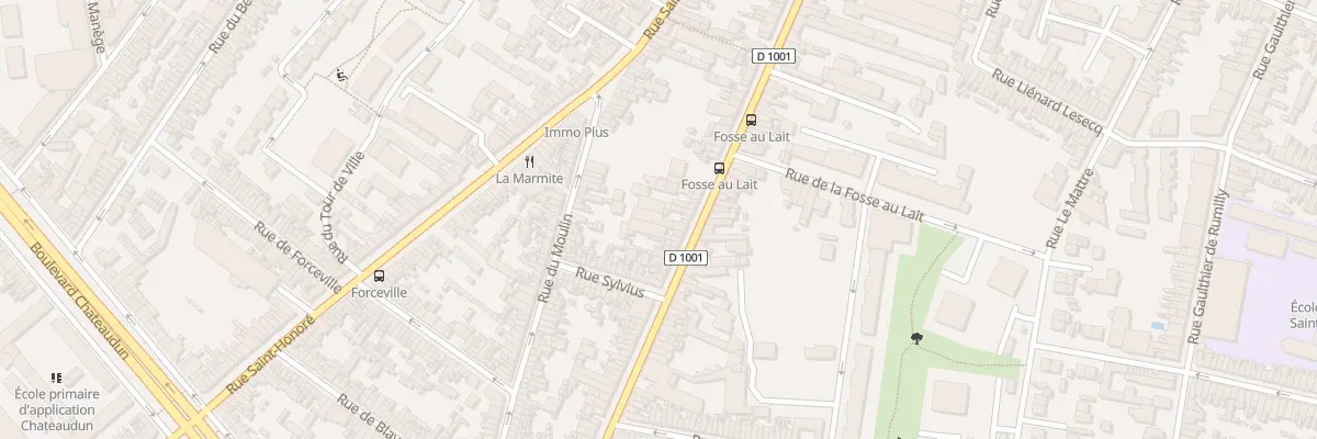 Plan du 238 Rue de Paris à Amiens