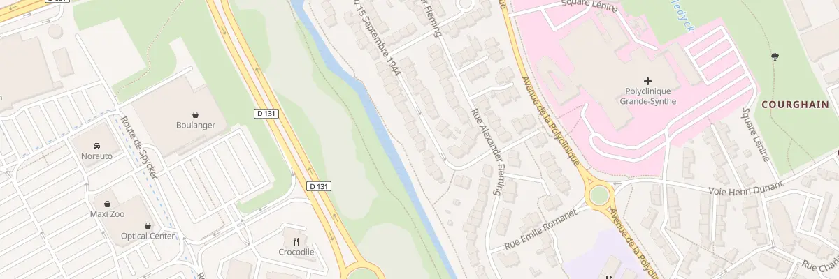 Plan du 58 Rue du 15 Septembre 1944 à Grande-Synthe