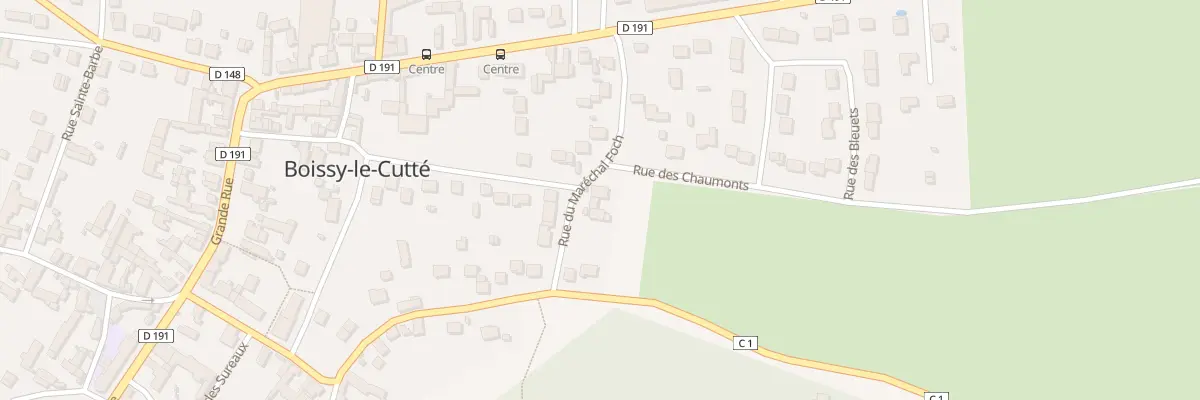 Plan du 4 Rue du Maréchal Foch à Boissy-le-Cutté