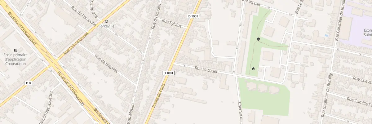 Plan du 5 Rue Hecquet à Amiens