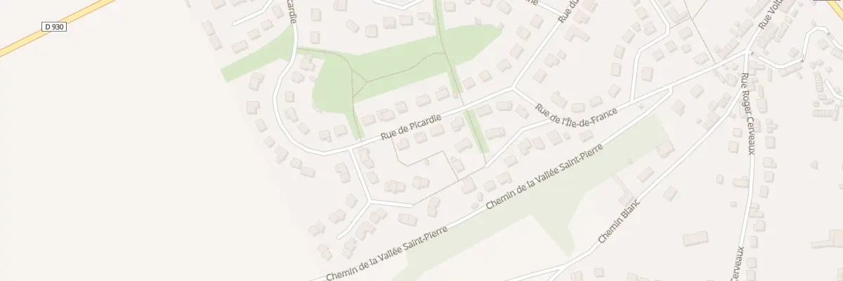 Plan du 9 Rue de Picardie à Breteuil