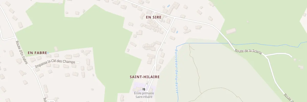 Plan du 126 Rte de Saint-Hilaire à Labruguière