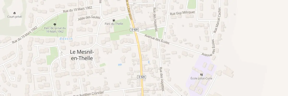Plan du 62 Rue de la Libération au Mesnil-en-Thelle