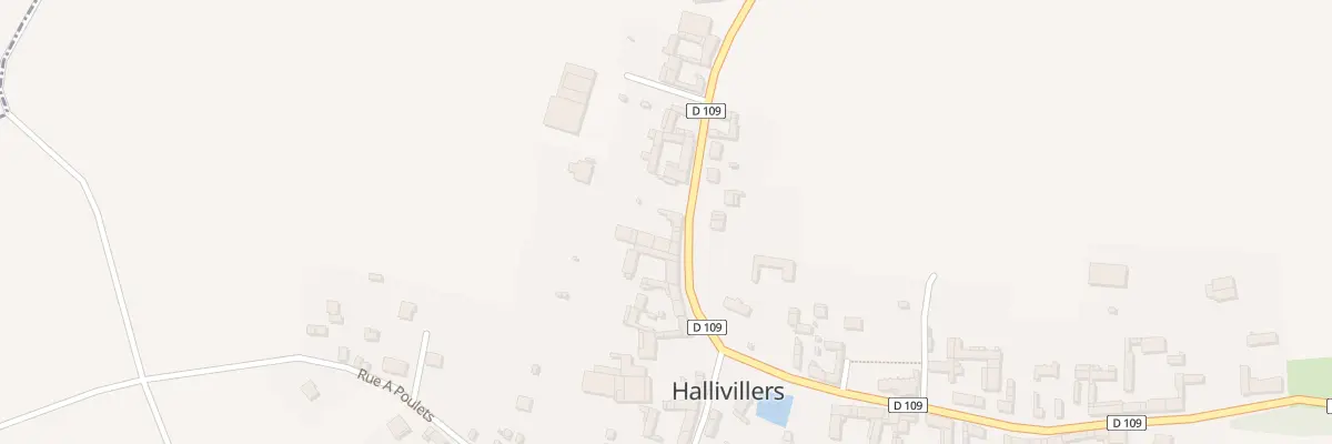Plan du 9 Rue du Fort à Hallivillers