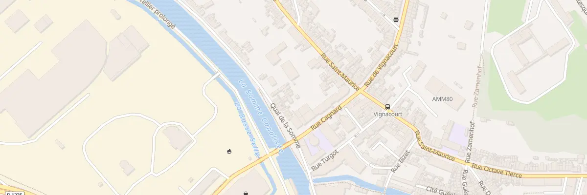 Plan du 210 Vc Quai de la Somme à Amiens