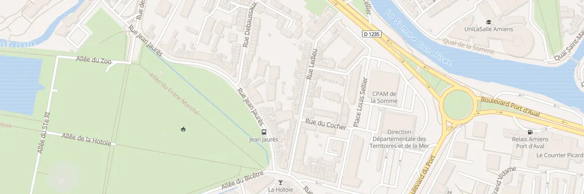 Plan du 37 Rue Ledieu à Amiens