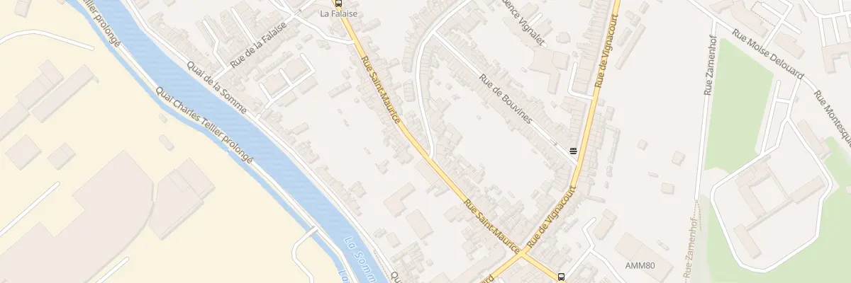 Plan du 142 Rue Saint-Maurice à Amiens