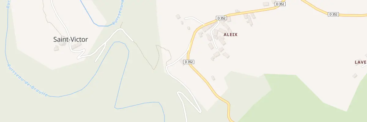 Plan du 5027 La Pauze à Saint-Victor