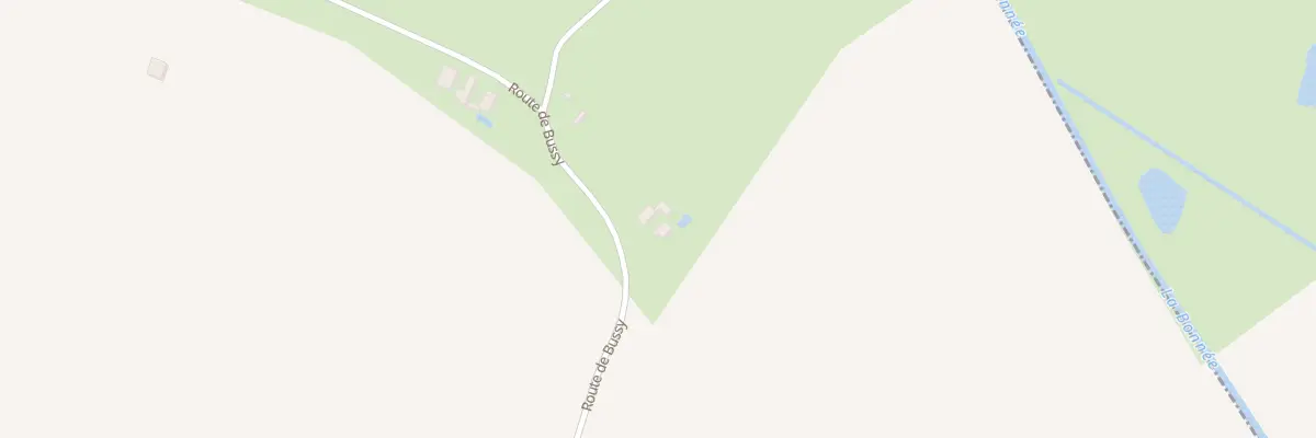 Plan du 109 Rte de Bussy à Germigny-des-Prés