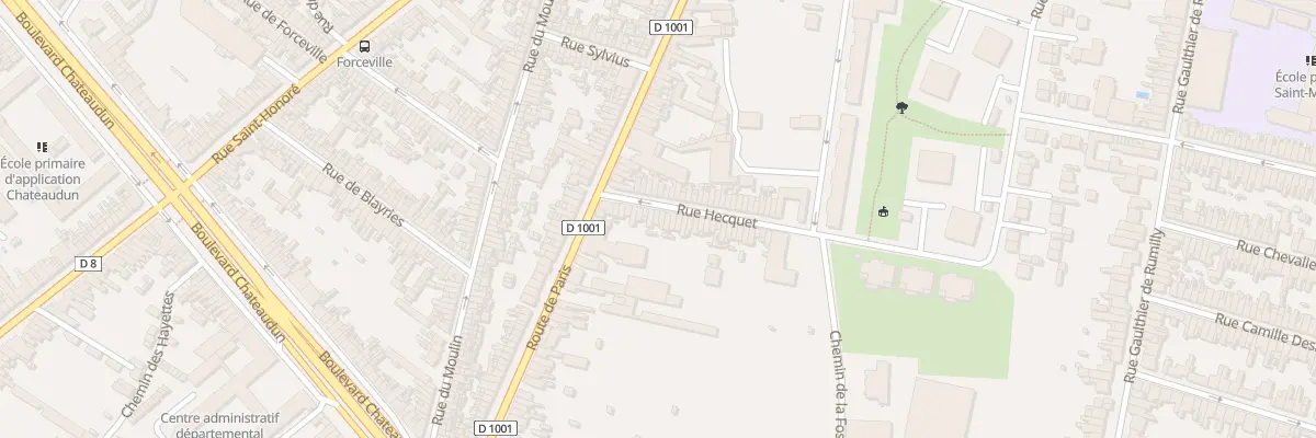 Plan du 18 Rue Hecquet à Amiens