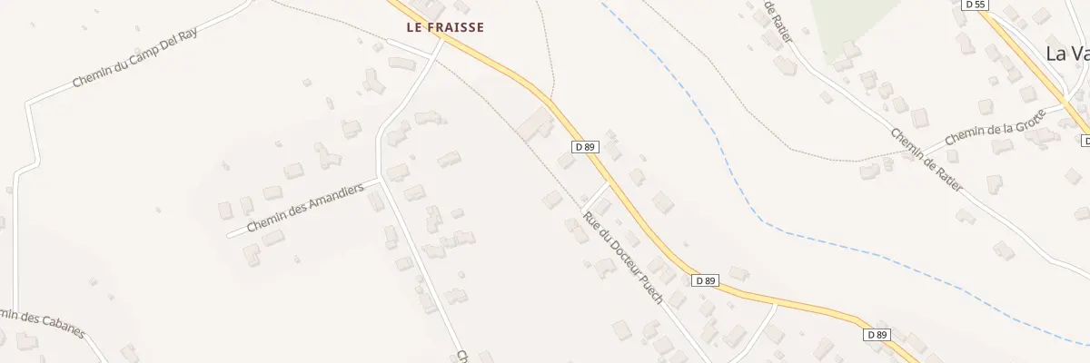 Plan du 49 Rue du Docteur Puech à Roquecourbe