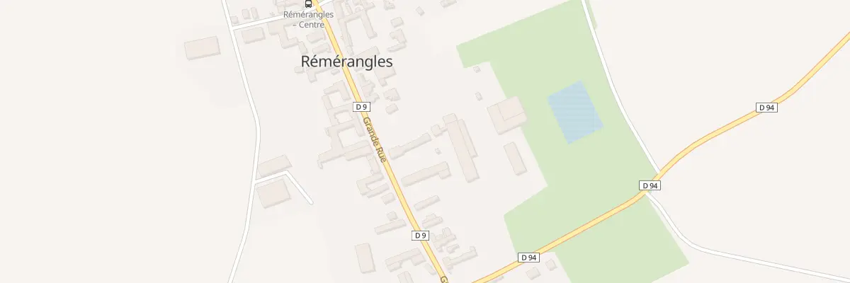 Plan du 22 Gr Grande Rue à Rémérangles