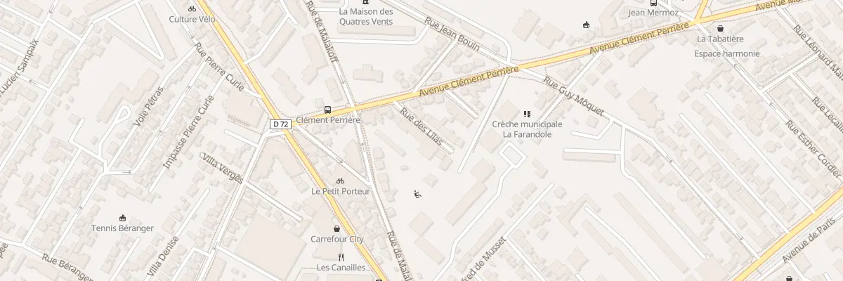 Plan du 10 Rue des Lilas à Châtillon