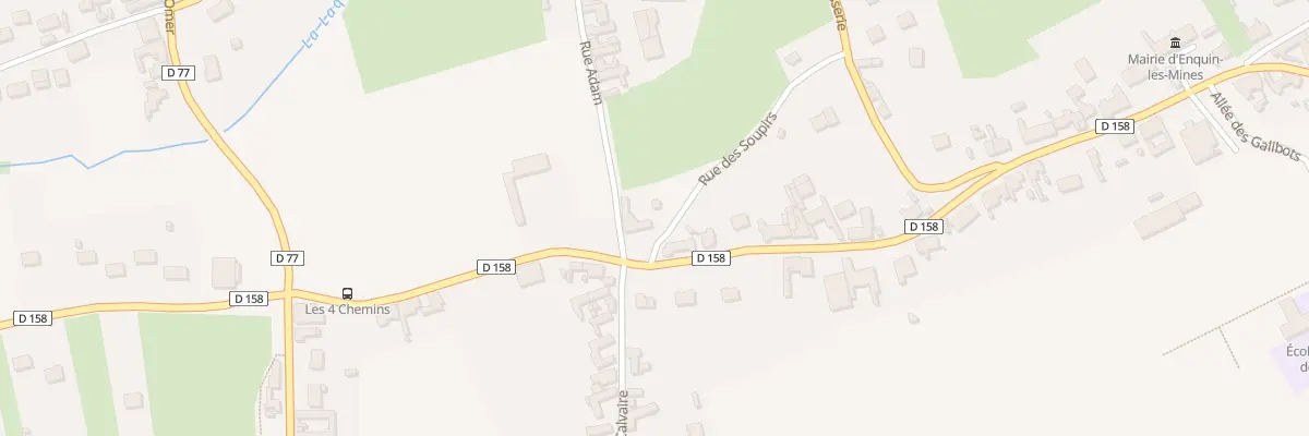 Plan du 1 Rue des Soupirs à Enquin-lez-Guinegatte