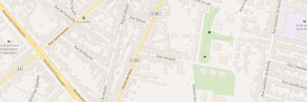 Plan du 11 Rue Hecquet à Amiens