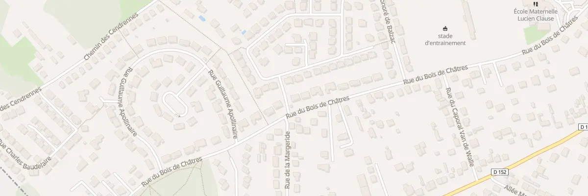 Plan du 194 Rue du Bois de Châtres à Brétigny-sur-Orge