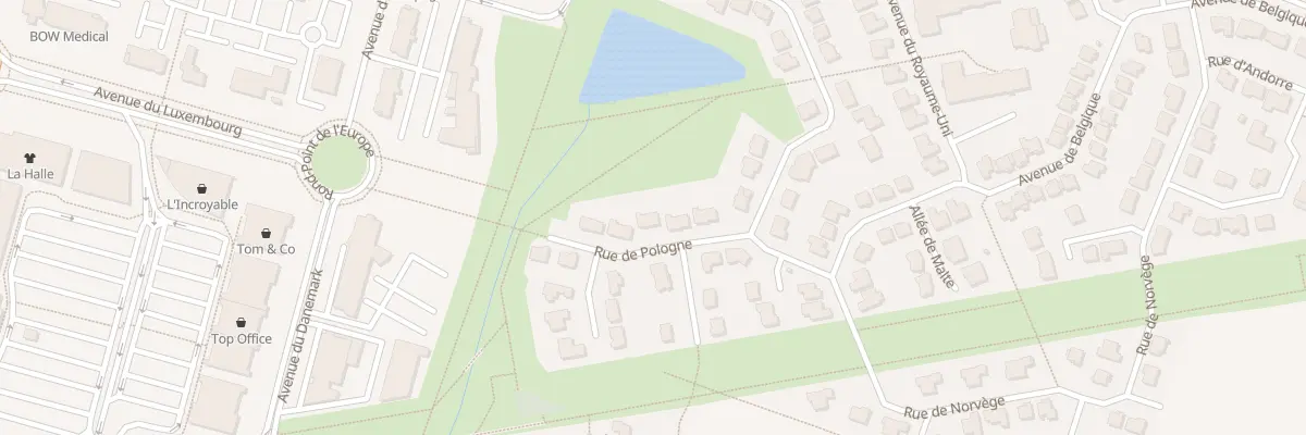 Plan du 36 Rue de Pologne à Amiens