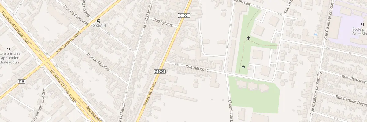 Plan du 13 Rue Hecquet à Amiens