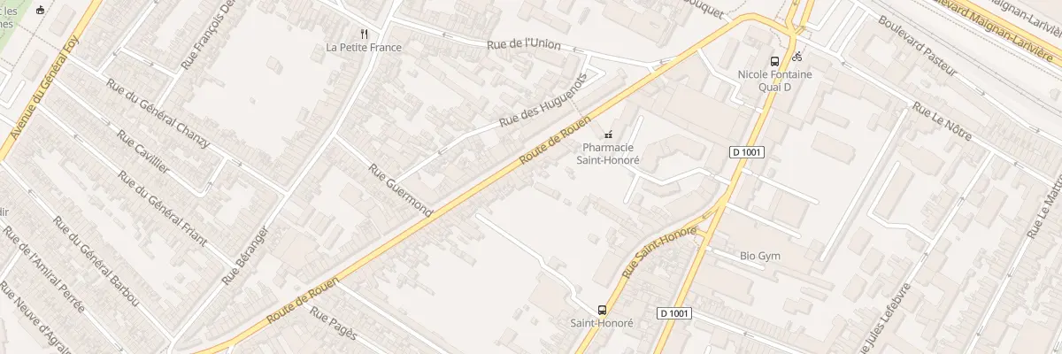 Plan du 71 Rue de Rouen à Amiens
