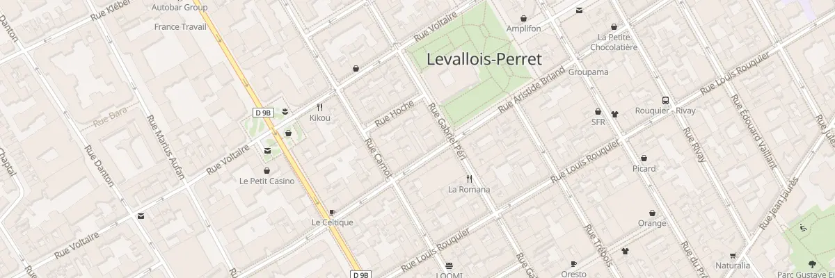 Plan du 67 Rue Aristide Briand à Levallois-Perret