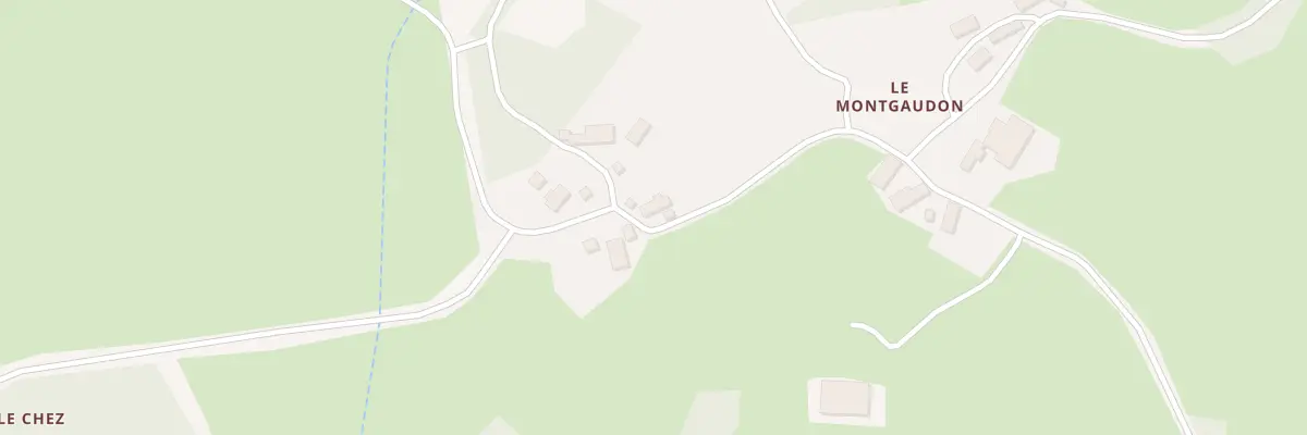 Plan du 12 Le Montgaudon à Saint-Domet