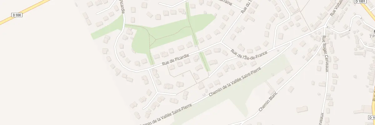 Plan du 7 Rue de Picardie à Breteuil