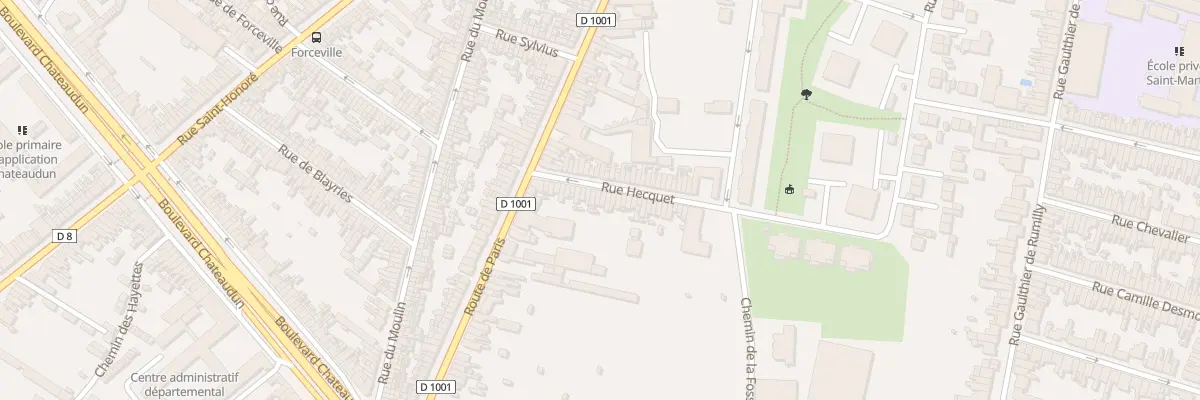 Plan du 24 Rue Hecquet à Amiens