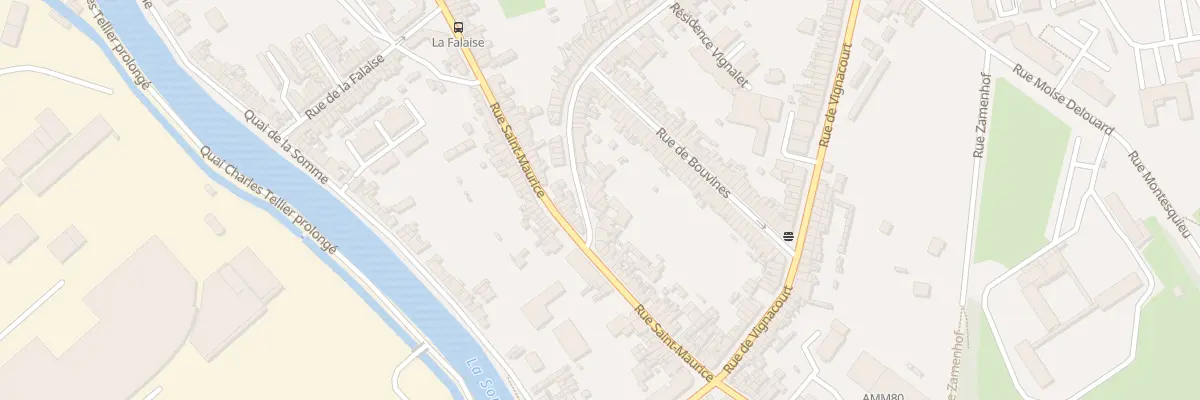 Plan du 8 Rue Monstrelet à Amiens