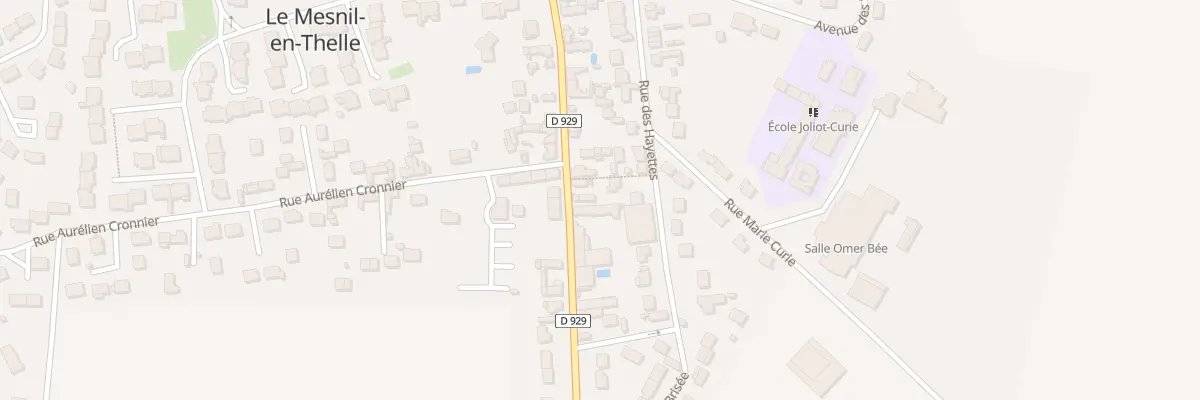 Plan du 40 Rue de la Libération au Mesnil-en-Thelle