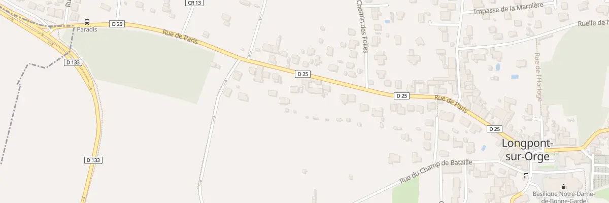 Plan du 51 Rue de Paris à Longpont-sur-Orge