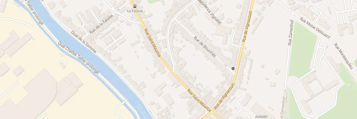 Plan du 6 Rue Monstrelet à Amiens