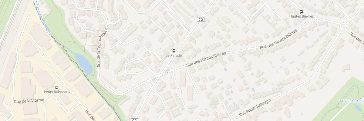Plan du 60 Rue des Hautes Bievres à Antony