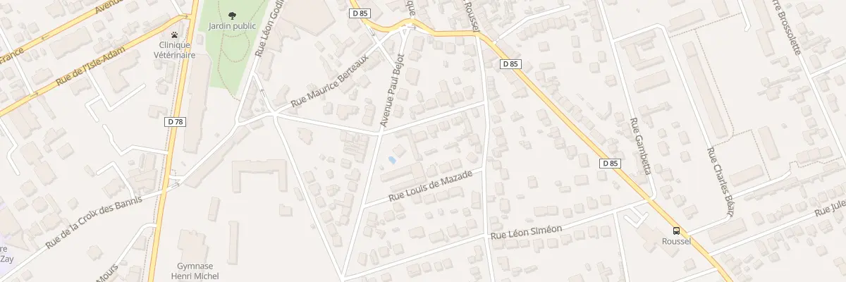 Plan du 9 Rue Victor Basch à Beaumont-sur-Oise