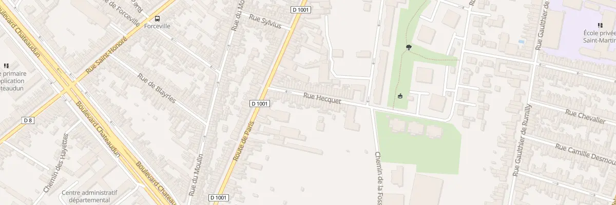 Plan du 28 Rue Hecquet à Amiens