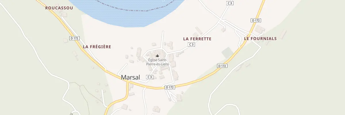 Plan du 156 Rue de la Halle à Bellegarde-Marsal