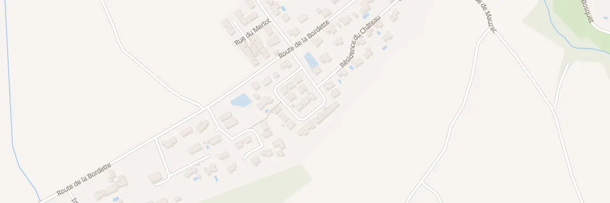 Plan du 6 Lot Res du Chateau 2 à Pomas