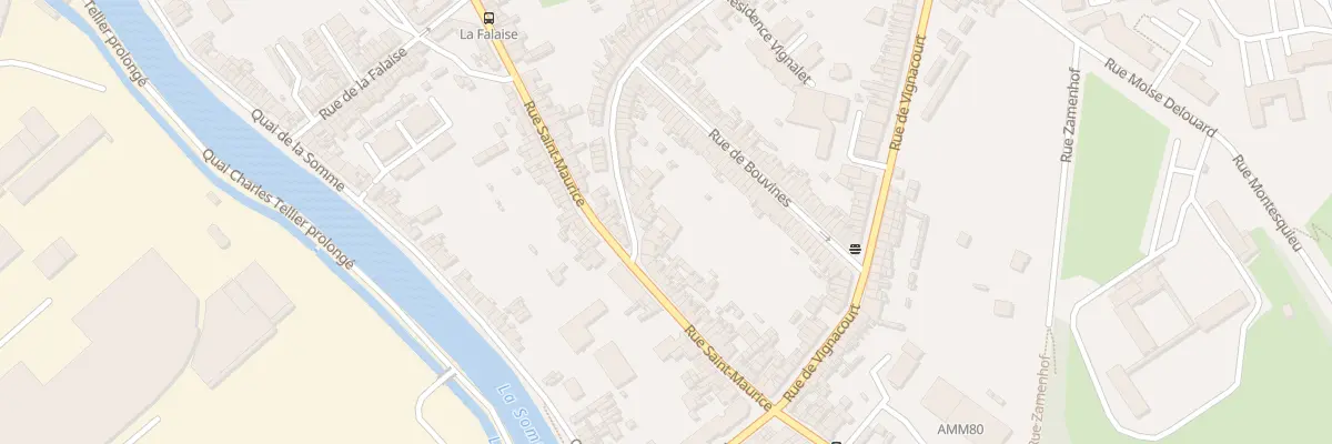 Plan du 4T Rue Monstrelet à Amiens